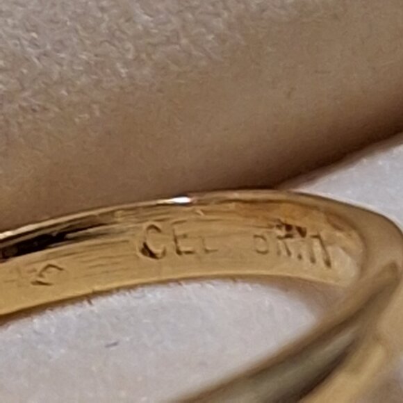 CELEBRITY Ruby Red Rhinestones Ring, Celebrity Mark - Picture 9 of 13